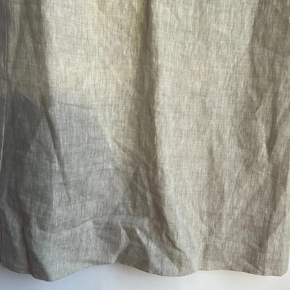 Sigrid Olsen 100% Linen Dress Women’s Size 6 Beautiful Embroidery Resortwear - Picture 3 of 11